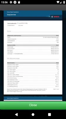 Bosch EasyService android App screenshot 14