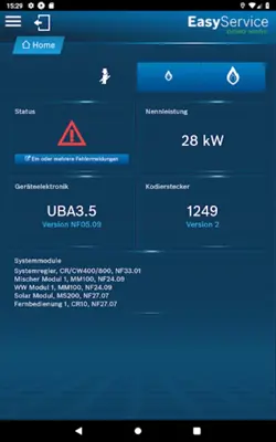 Bosch EasyService android App screenshot 3