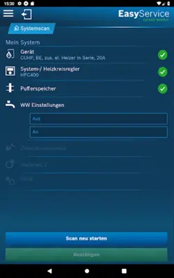 Bosch EasyService android App screenshot 5